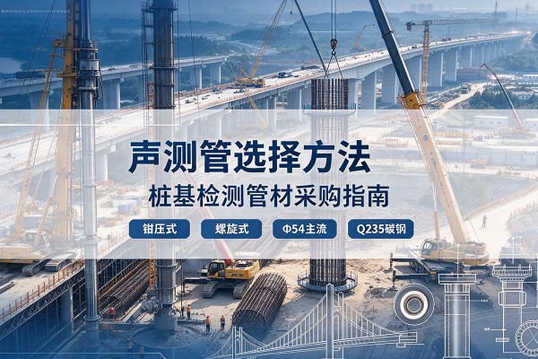 镇巴声测管选型标准