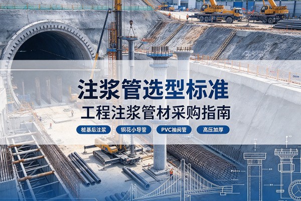 镇巴注浆管选型标准