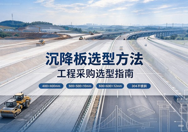 镇巴沉降板选择方法