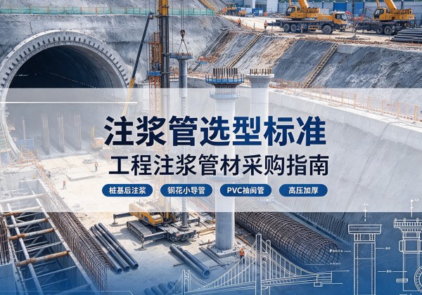 镇巴注浆管选型标准